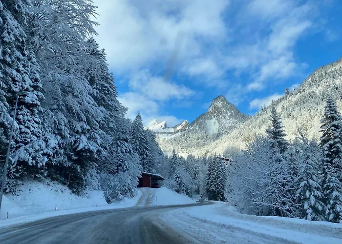 公寓 Pour 8 Terrasse Et Parking *